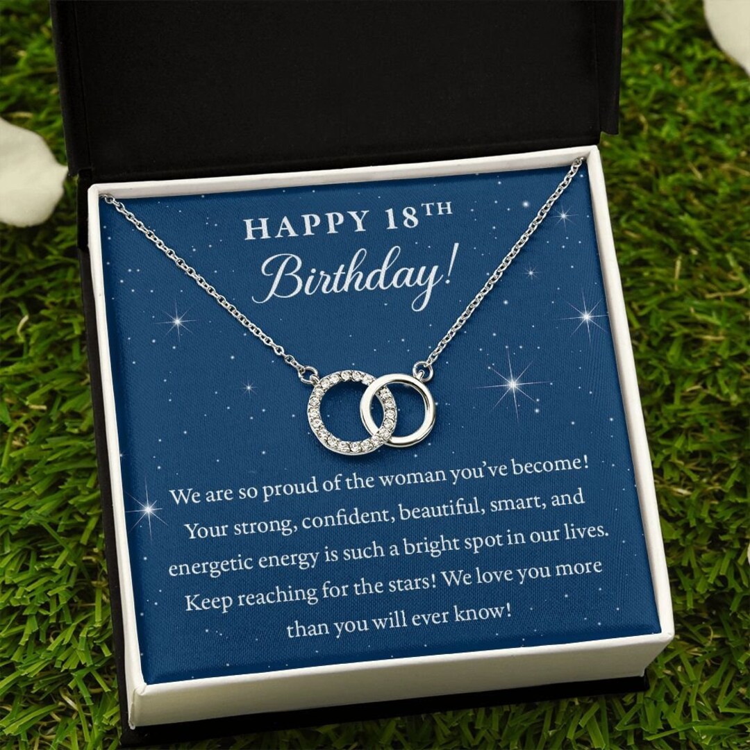 18th Birthday Necklace for Women Meaningful Birthday Gifts - Etsy