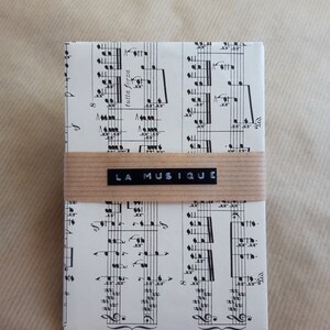 Noten, Upcycling - Briefumschläge (5 Stück)