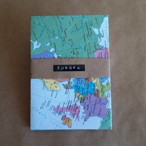 Europa, Upcycling - Briefumschläge (5 Stück)