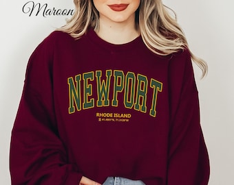 Vintage Style Newport Rhode Island Sweatshirt