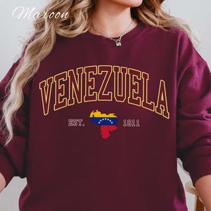 Venezuela Sweater - Perfect Gift for Venezuelan Heritage