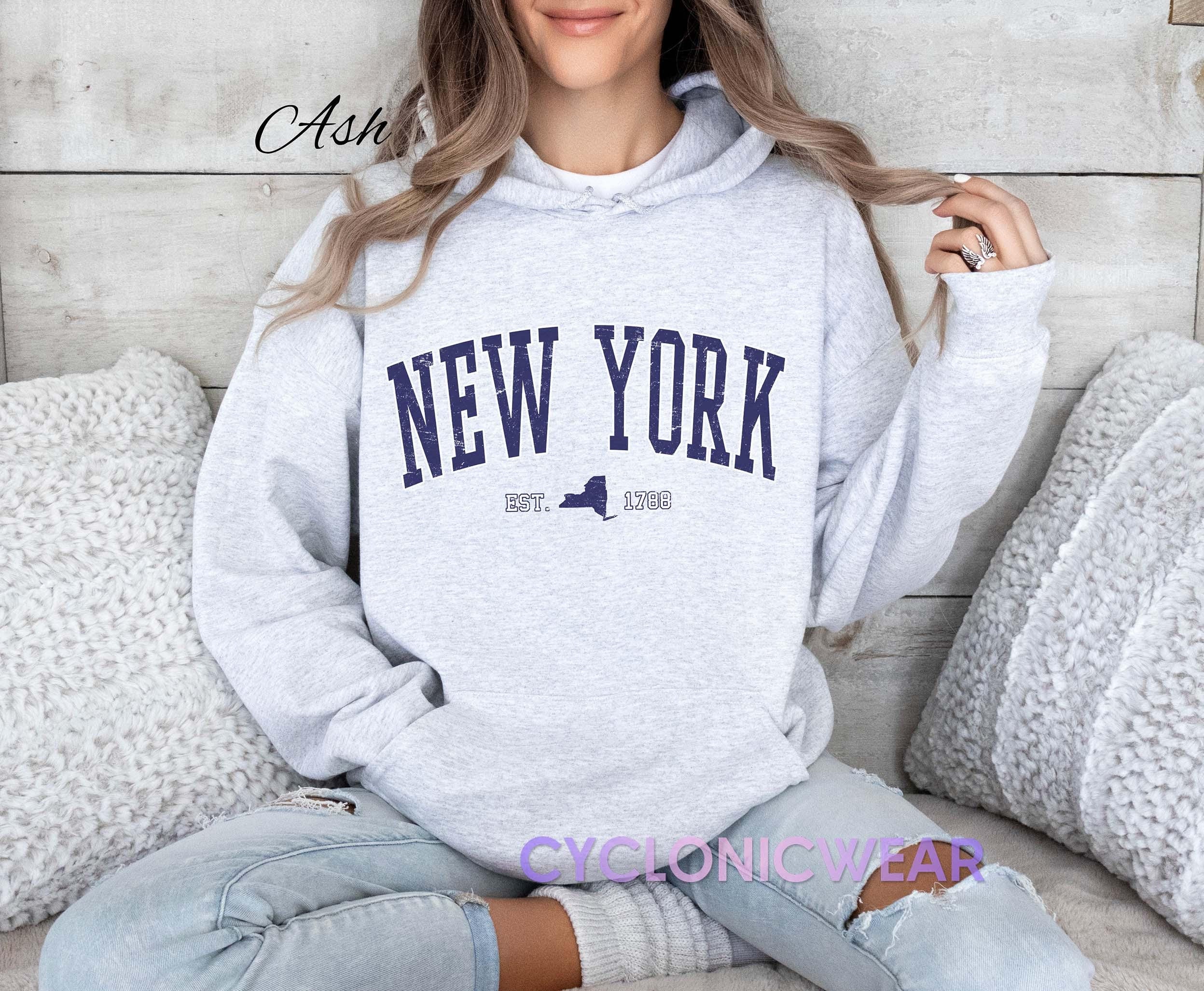 ☆NERDY☆ NY hoodie shirt sky blue f71b3f2444e06466c08ebf67ddb58e