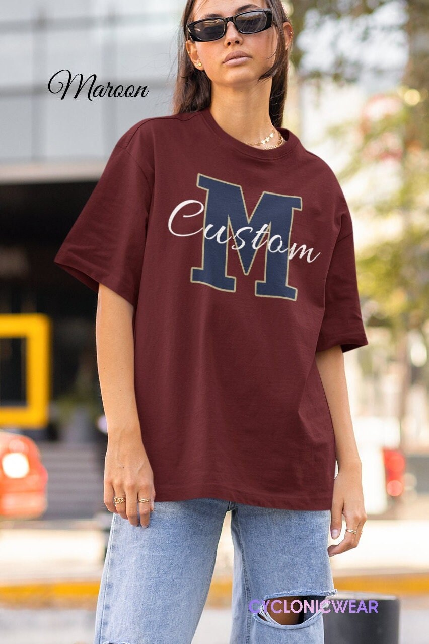 Custom lettered t shirts Clearance