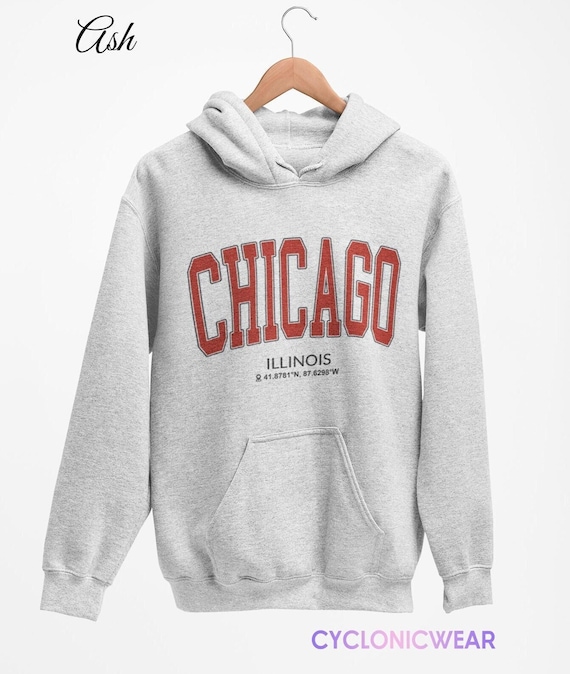 Grey college shop sweatshirt