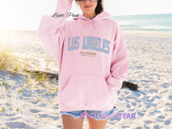 Vintage Style Los Angeles Hoodie Retro Los Angeles Sweatshirt College Sweatshirt Los Angeles Gift Los Angeles Vacation Hoodie Etsy UK