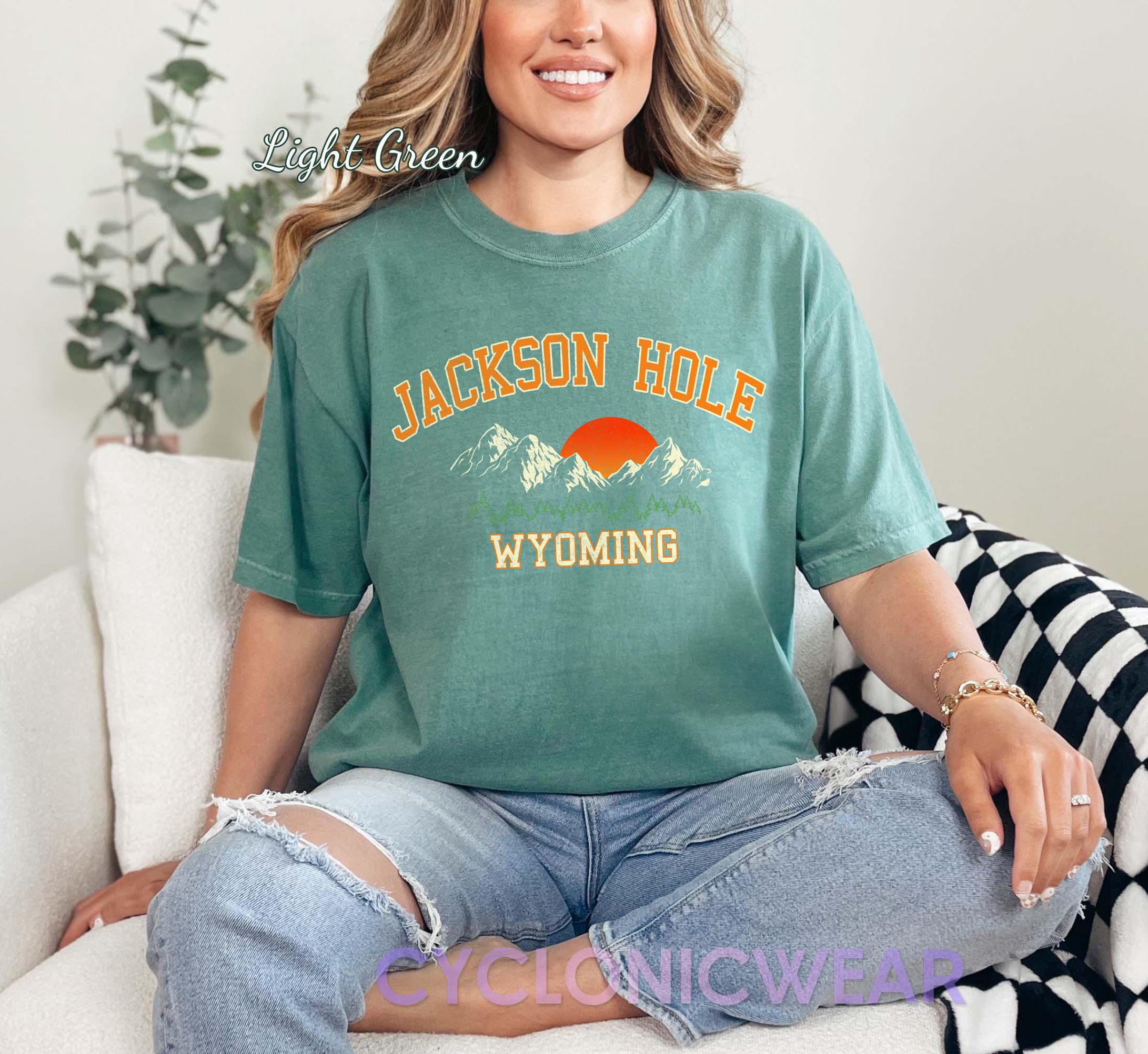 Jackson Hole Wyoming Graphic Vintage - Maglietta Da Sci Maglietta - Foto 5