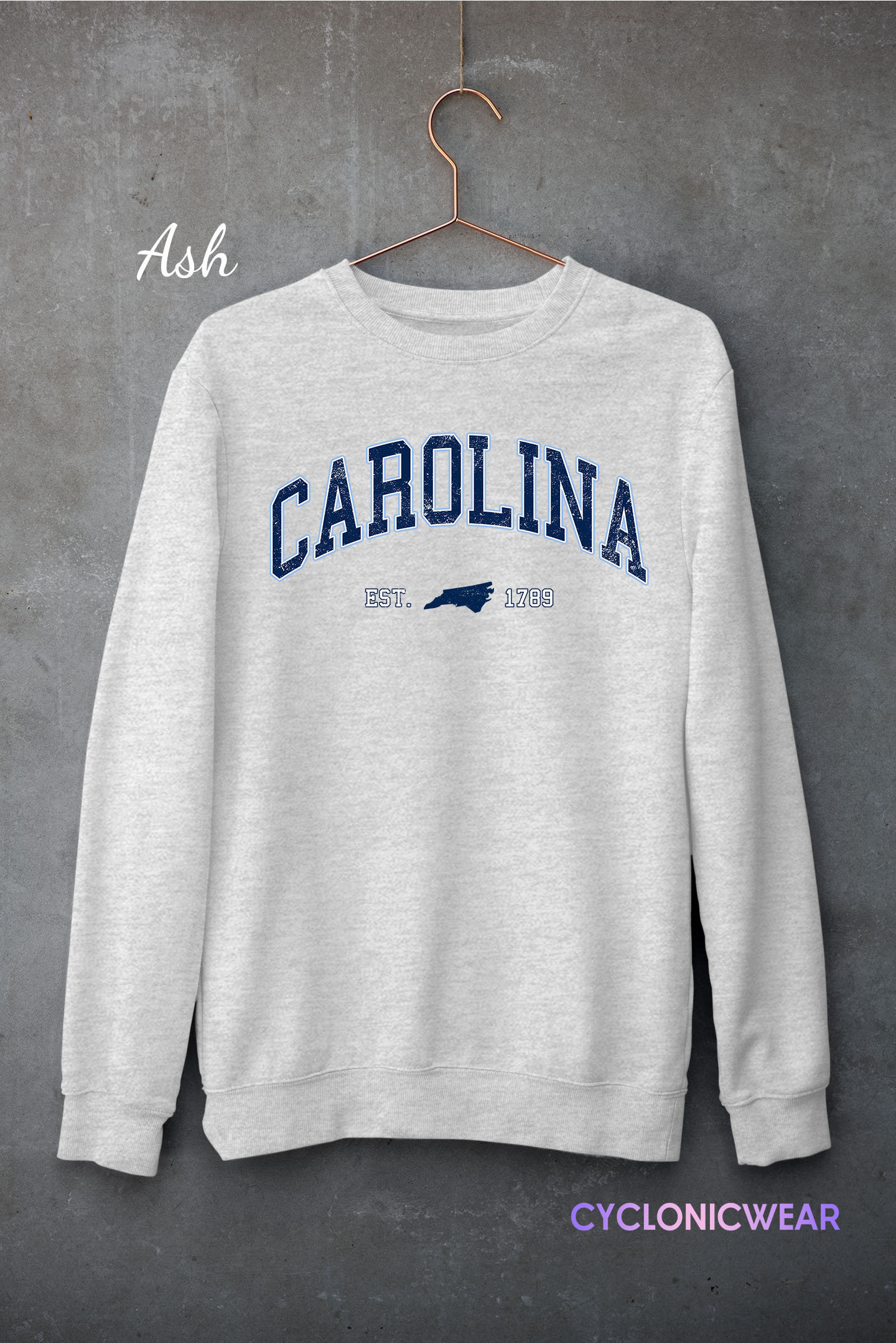 Carolina crew hotsell neck