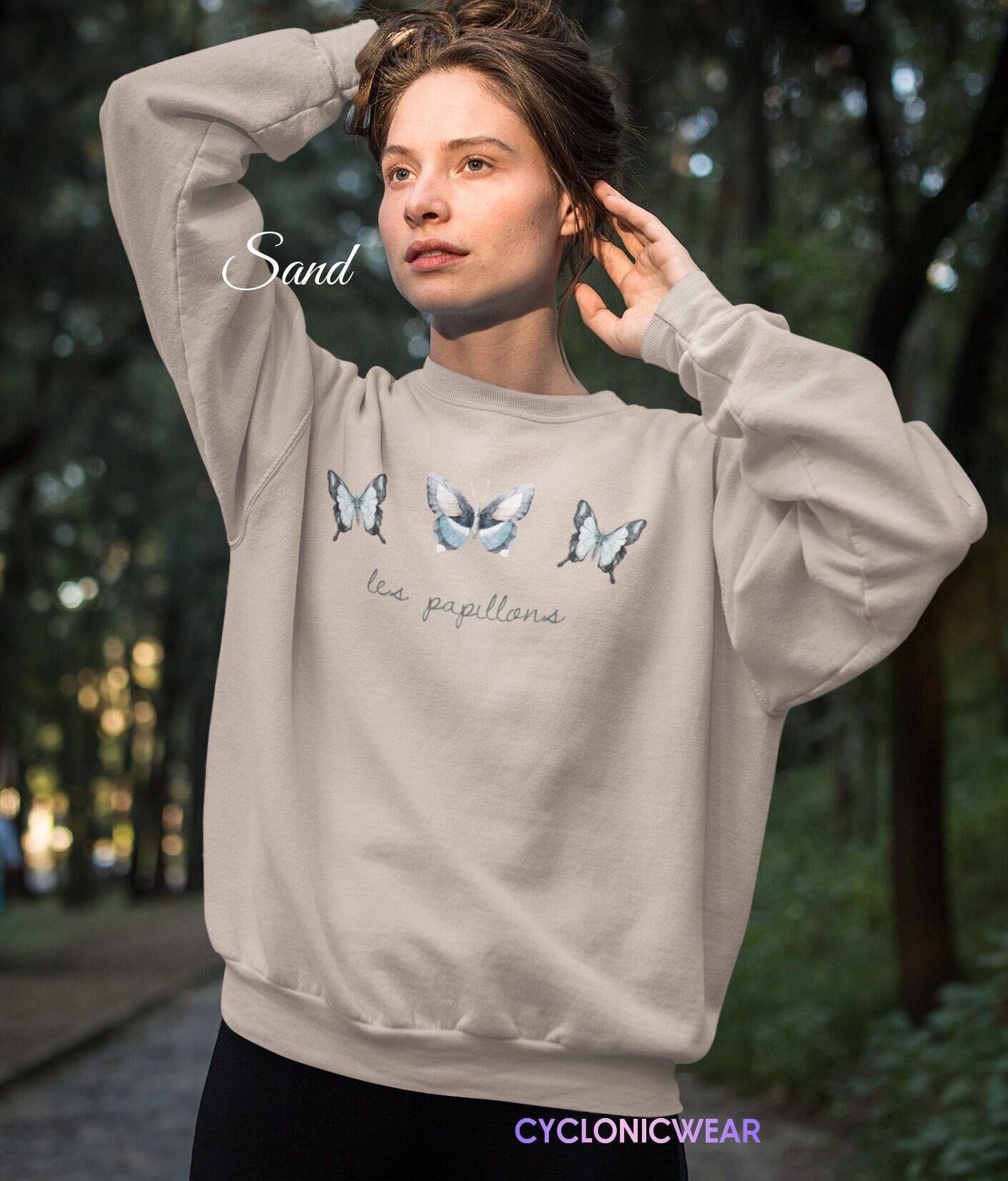 Cotagecore Butterfly Sweatshirt 