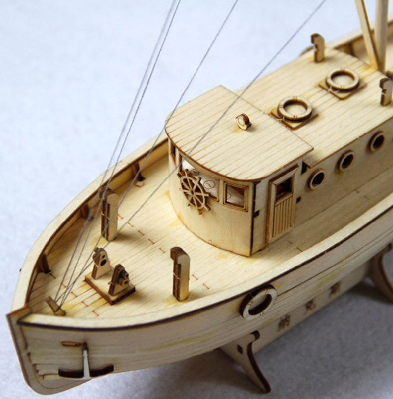 DIY wooden ship model Etsy