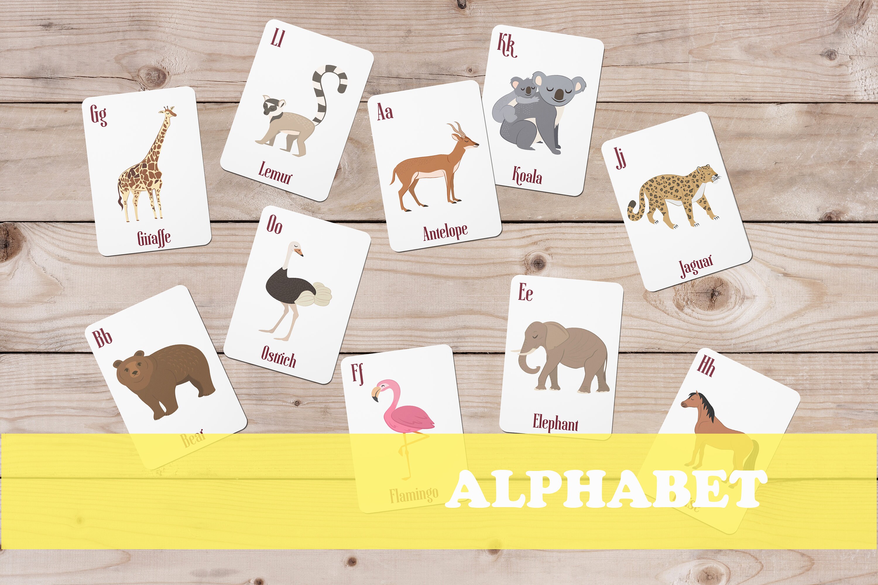 printable alphabet montessori cards for home studying etsy