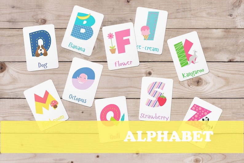 printable alphabet montessori cards for home studying etsy