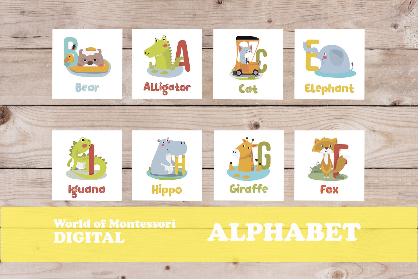 printable alphabet montessori cards for home studying etsy