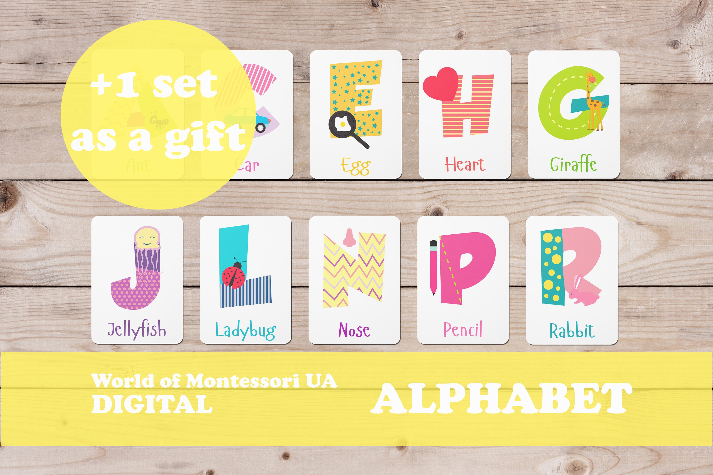 PRINTABLE ALPHABET MONTESSORI Cards for Home Studying Etsy