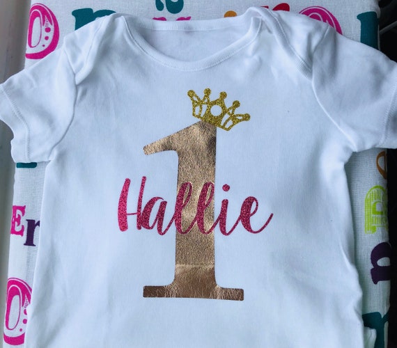 personalised 1st birthday clothes