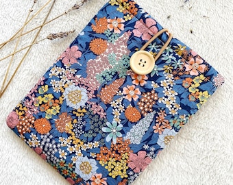 Floral Kindle Sleeve, Kindle Paperwhite Case, Kindle Oasis Cover, Book Lover Gift Kindle Protector, Book Accessories, Padded Kindle Pouch