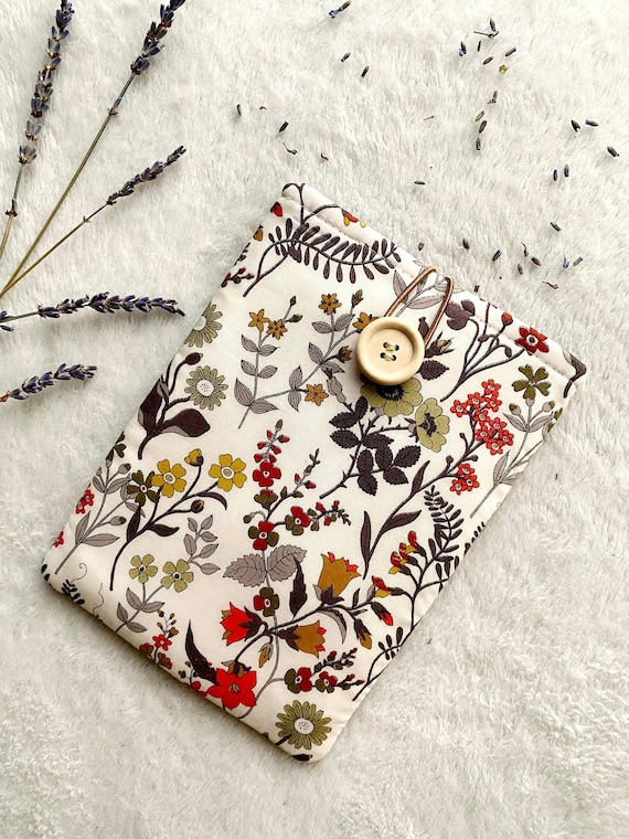 Housse de protection florale pour liseuse Kindle