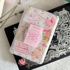Magnetic Guest Check Kindle Grip, Buy Me Books Kindle Holder, Kindle Accessories, Bookish Gifts for Bookworms, Booktok, Bookish Merch