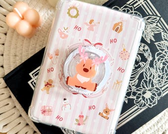 Magnetic Reindeer eReader Grip Holder for Kindle, Phone, Kobo | Kindle Accessories | Bookish Gifts for Readers | Bookish Decor & Merch