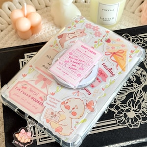 Magnetic Guest Check Kobo & Kindle Grip Holder, Kindle Accessories, Bookish Gifts for Readers, Bookish Decor and Merch image 3