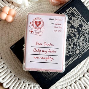 Postcard Kindle Insert for Clear Case, Spicy Kindle Skin for Paperwhite Basic & Colorsoft, Kindle Accessories, Bookish Gifts for Readers