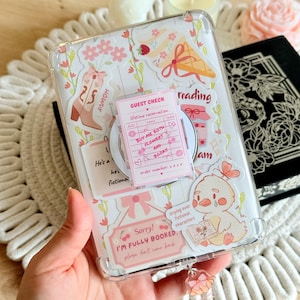 Magnetic Guest Check Kobo & Kindle Grip Holder, Kindle Accessories, Bookish Gifts for Readers, Bookish Decor and Merch image 2