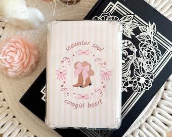 Inserto per custodia Kindle da cowgirl / Cover in cartoncino per Kobo e iPad Mini / Accessori Kindle / Regali a tema libri per lettori e amanti della lettura