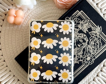 Daisy Kindle Insert for Clear Case, Cardstock Kindle Skin for Paperwhite Basic & Colorsoft, Kindle Accessories, Bookish Gifts for Readers