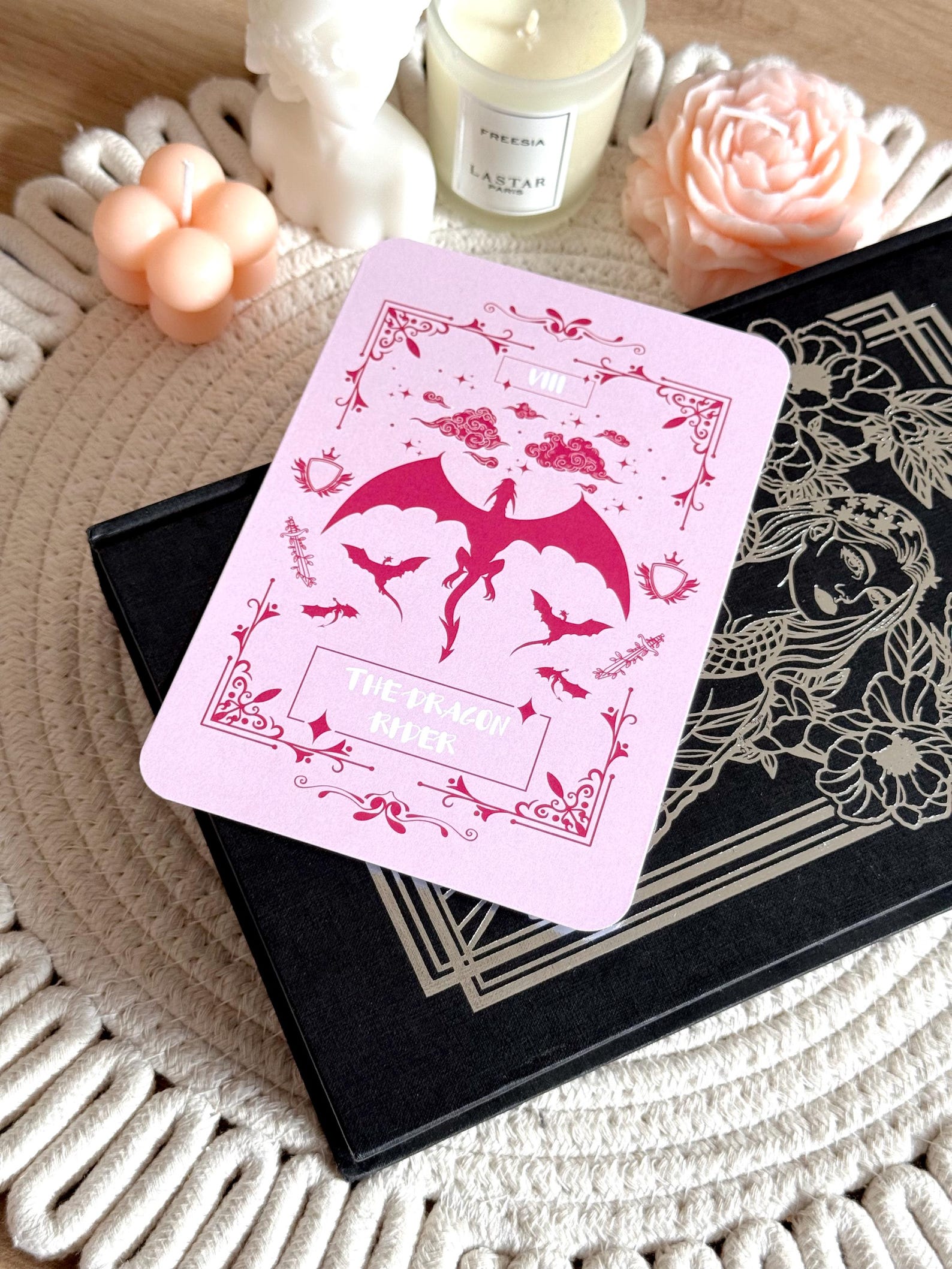 Dragon Kindle Insert for Clear Case, Romantasy Cardstock Kobo & iPad ...