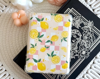 Lemon Kindle Insert for Clear Case, Summer Kindle Skin for Paperwhite Basic & Colorsoft, Kindle Accessories, Bookish Gifts for Readers