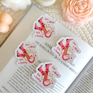 Sparen Sie eine Pferdefahrt einen Cowboy Buch Aufkleber, Kindle Aufkleber, Romanze Aufkleber, Kindle Zubehör, Bücherwurm Geschenke für Leser, Bookish Merch