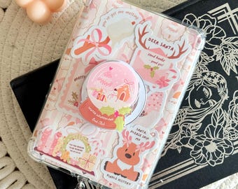 Magnetic Snow Globe eReader Grip Holder for Kindle, Phone, Kobo | Kindle Accessories | Bookish Gifts for Readers | Bookish Decor & Merch