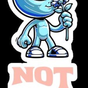 Sticker extraterrestre vibrant