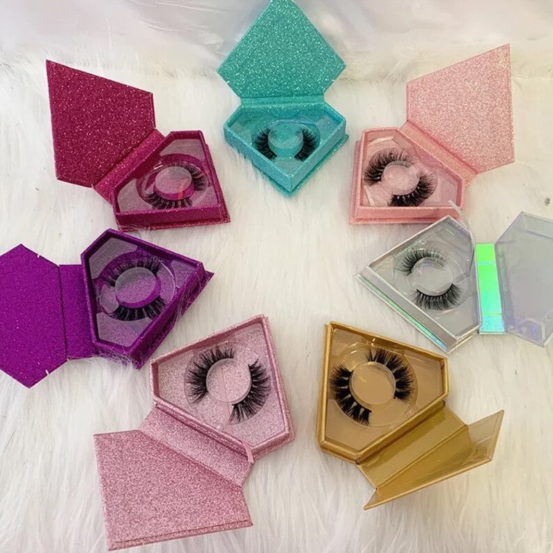 Wholesale Custom Eyelash Packaging Cute Small Business | Etsy