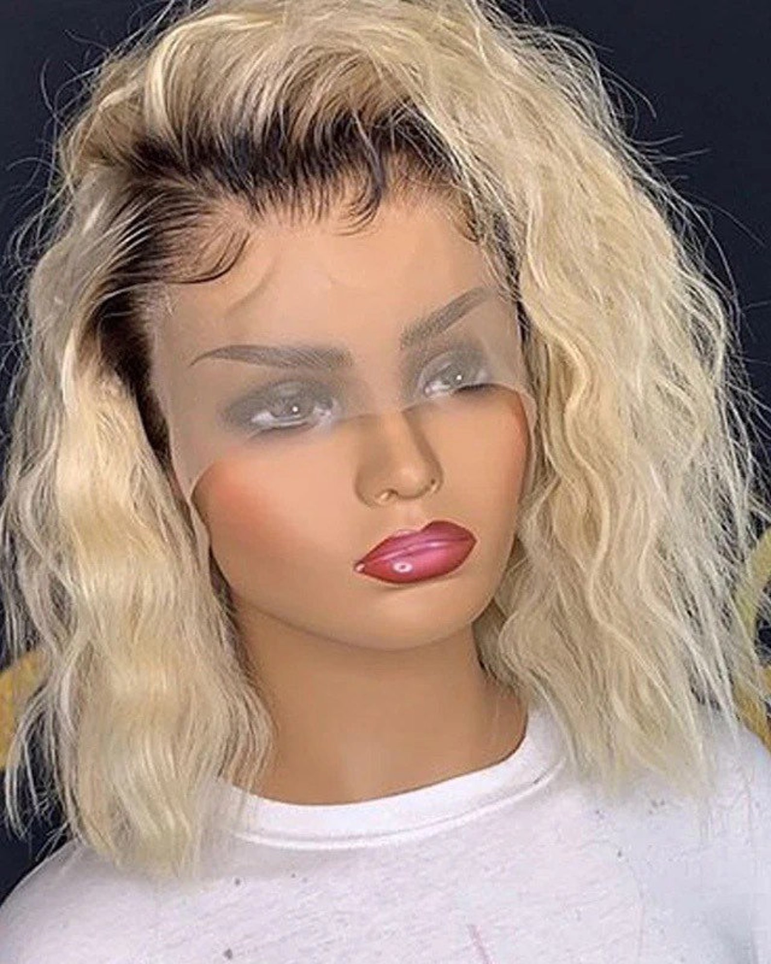 Pretty Wigs Brazilian Hair Wig Human Hair Wigs 13x4 Lace Etsy