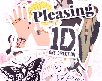 one direction stickers etsy