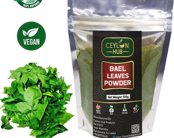 Bael Leaf Powder Bel Bilva Patra Marmelos Leaves Aegle Organic Herbs Apple Wood