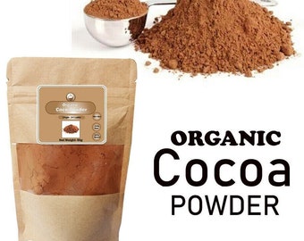 Cocoa Powder Organic Raw Non Gmo 100% Bulk Chocolate Arriba Nacional Bean Oz