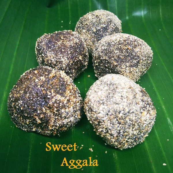 25 Pcs Aggala Sweet And Spicy Rice Balls Sri Lankan Special Sweet Healthy Food