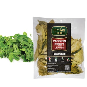 Passionfruit Leaf Organic 100% Pure Dried Granadilla Barbadine Badea Leaves Oz