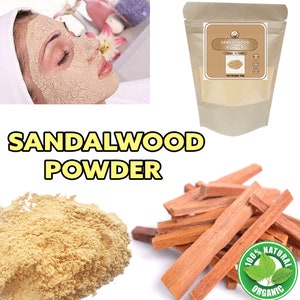 Organic Sandalwood Powder: Santalum Spicatum, Skin Remedy