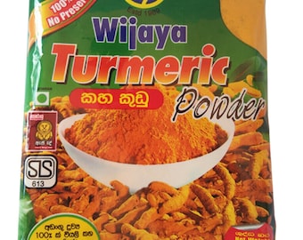 Pure Organic Turmeric Root Powder Wijaya Quality Ground Powder