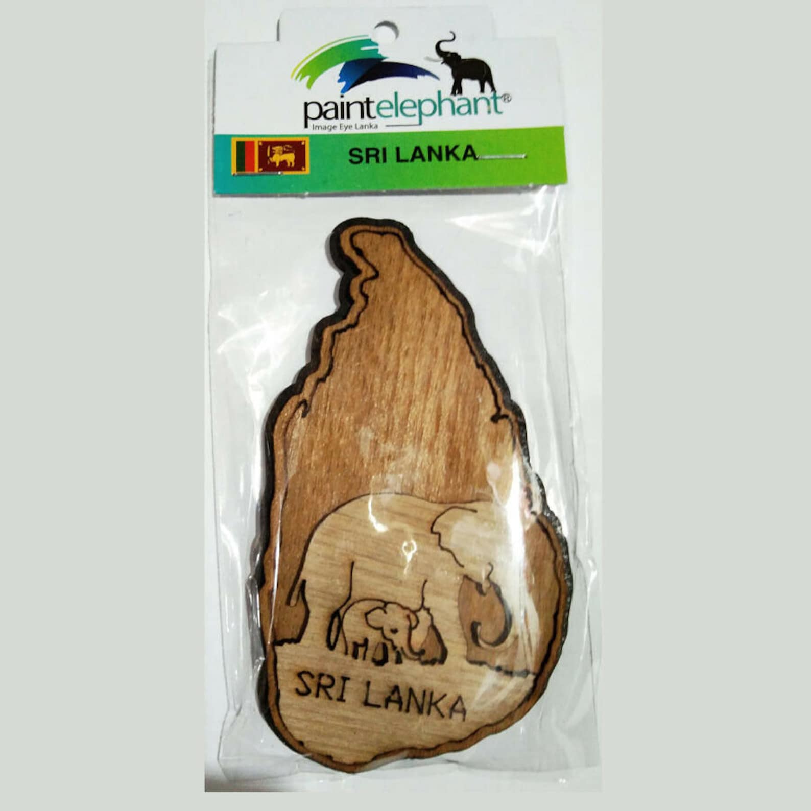 Handmade Wooden Refrigerator Sri Lanka Elephant Sigirya Tuktuk