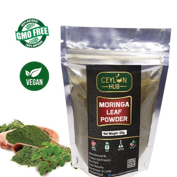 Organic Moringa Powder: 100% Natural Oleifera Leaf, Non-GMO