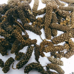 Pepper Long Organic Pippali Whole Piper Longum Pure Ceylon Organic Spice Dlinnyy