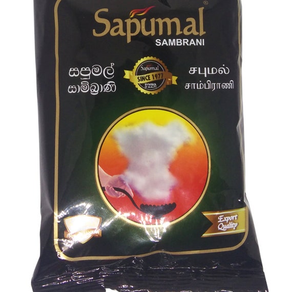 Ceylon Incense Powder Sambrani Resin Bakhoor Natural Aroma Home Fragrance 50g