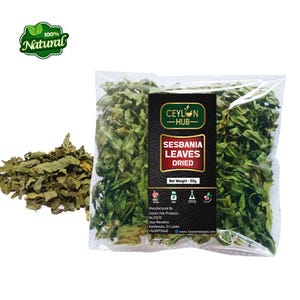 Sesbania Leaves Dried Grandiflora Hummingbird 100% Pure Organic Agathi Leaf Oz