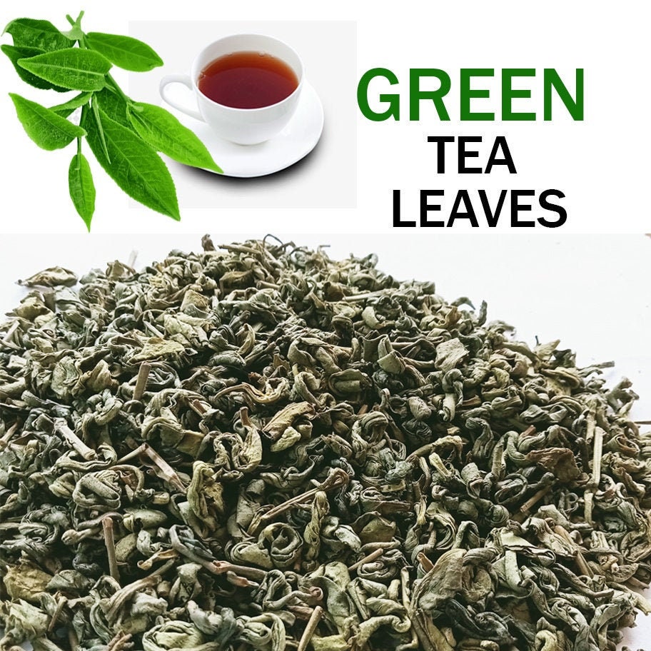 Tea Leaf Green Loose Organic Premium Dried Tea Leaves Whole Etsy