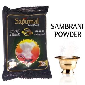 Ceylon Weihrauchpulver Sambrani Harz Bakhoor Natürliches Aroma Raumduft 50g