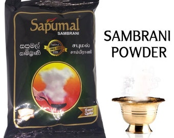 Ceylon Weihrauchpulver Sambrani Harz Bakhoor Natürliches Aroma Raumduft 50g