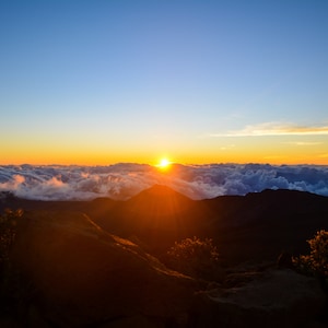 SOFORTIGER digitaler Download, Haleakala getrübt Gipfel Berg Sonnenaufgang Kunst, Maui Island, Hawaii National Park, Natur Landschaft Fotografie